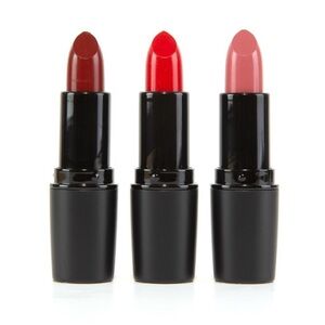 FOLLYFIRE Expensive Habits Lipstick Trio Full House Here To Slay Sunset Blvd NIB